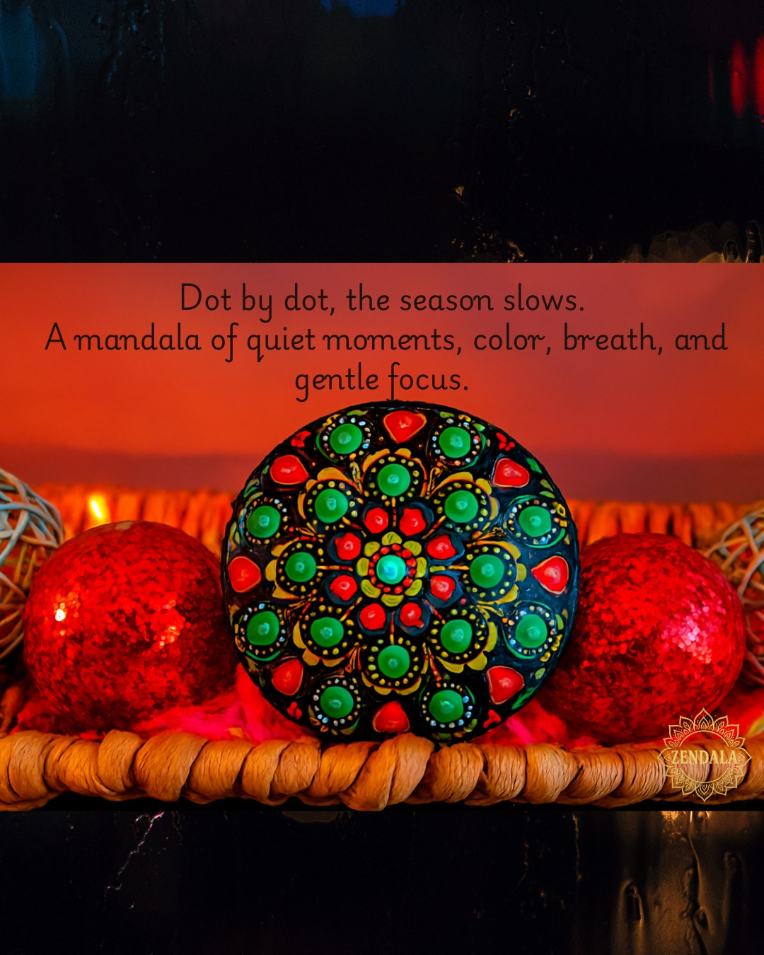 Step-by-step dot art creation